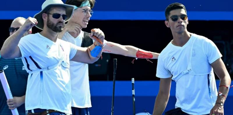 TIR A L’ARC : MEDAILLE D’ARGENT HISTORIQUE POUR L’EQUIPE DE FRANCE MASCULINE